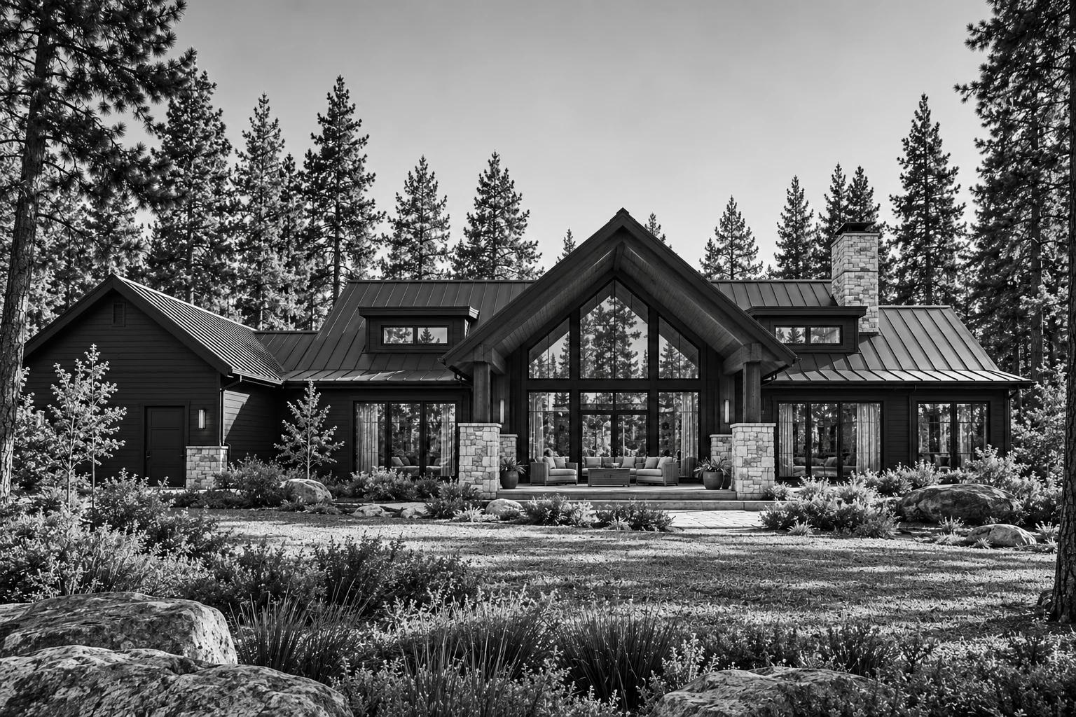The Alder — rear elevation concept study