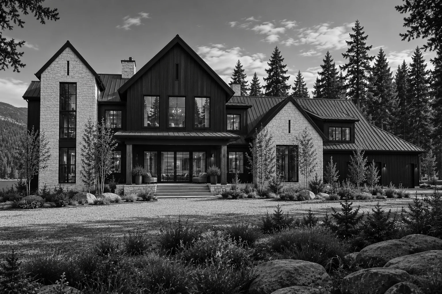 The Engelmann — rear elevation concept study