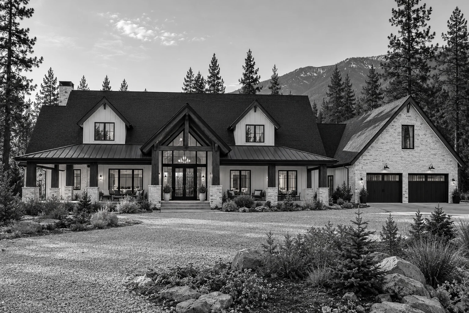 The Tamarack — front architectural concept study