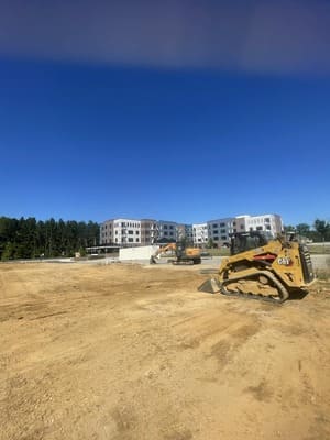 Erosion control in Lillington