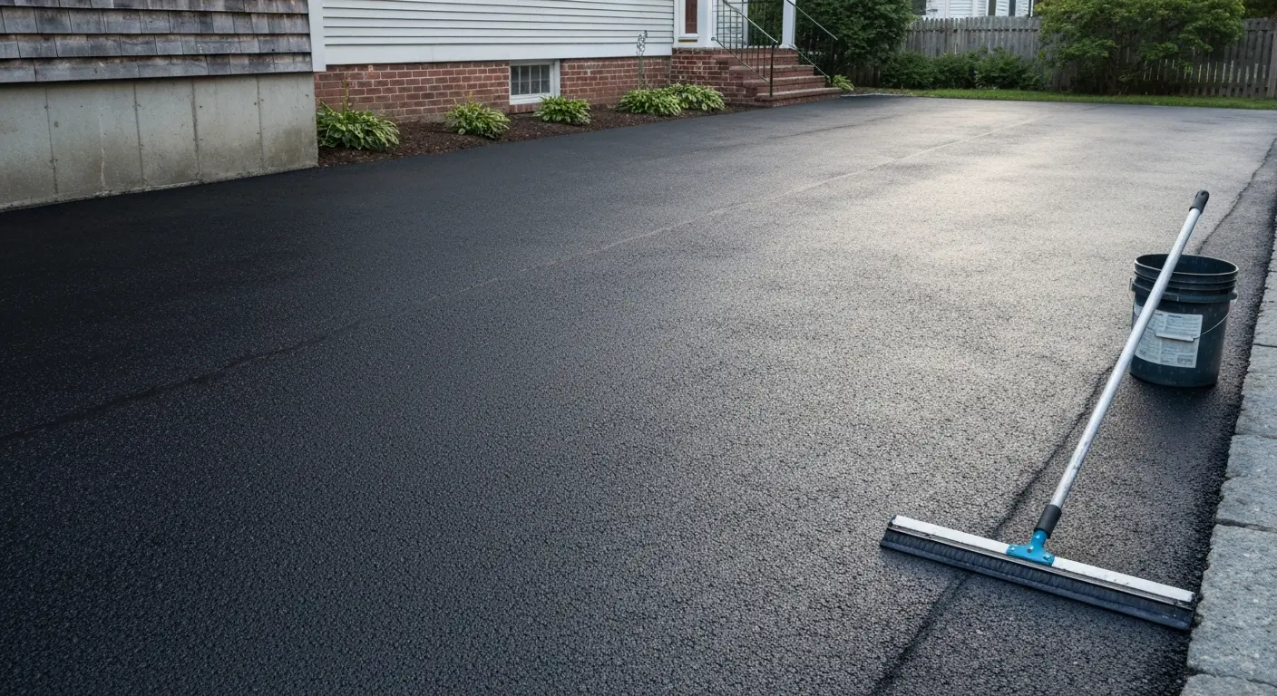 Sealed driveway in Cambridge