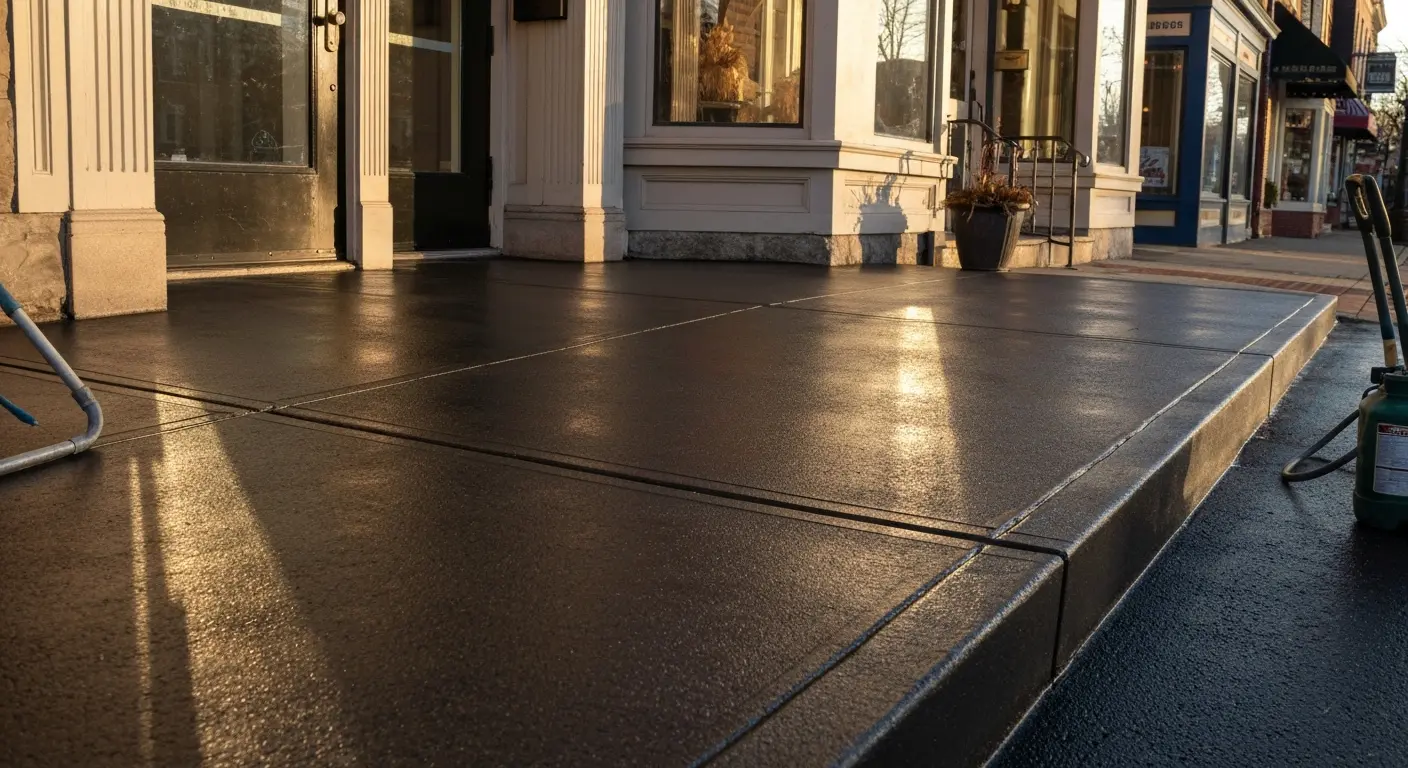 Walkway sealing