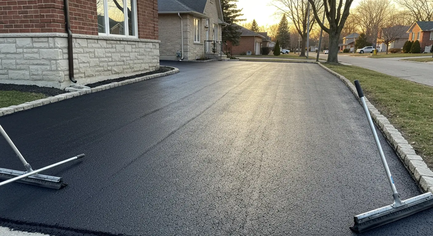 Asphalt sealing in Burlington