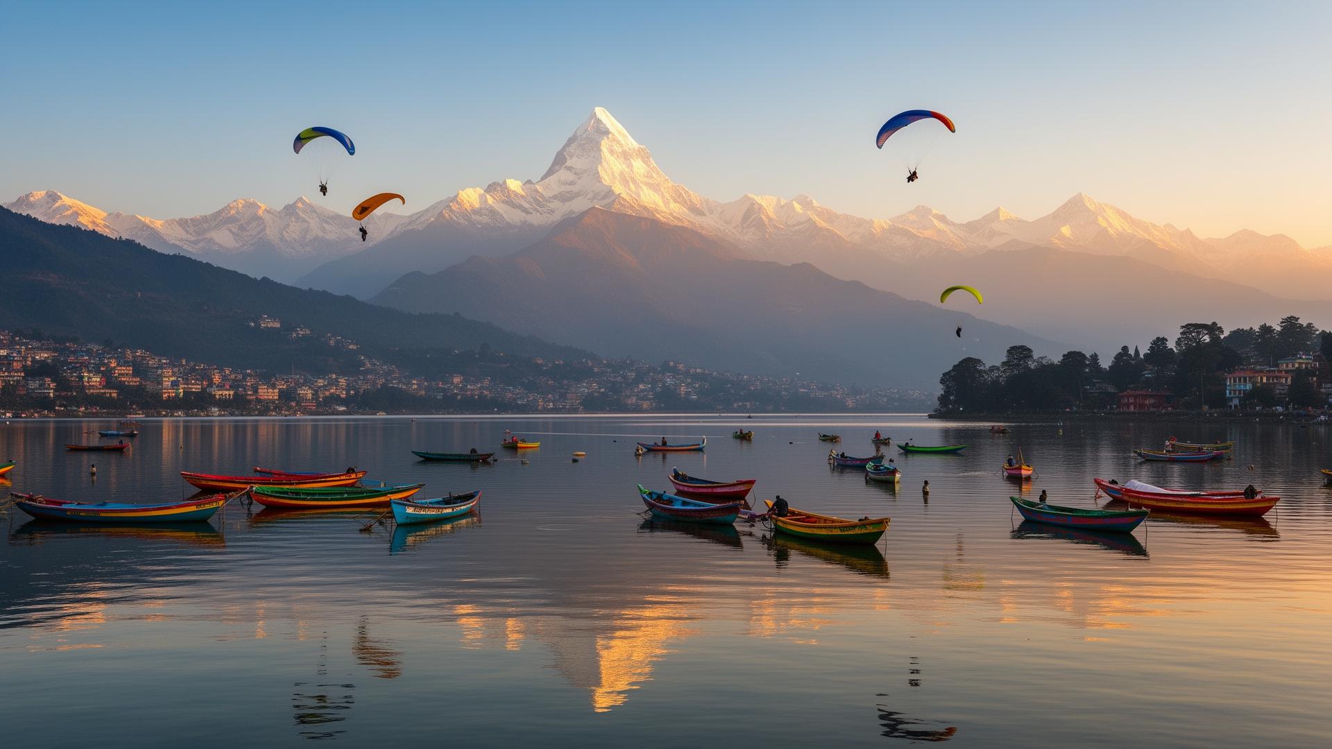 Pokhara landscape