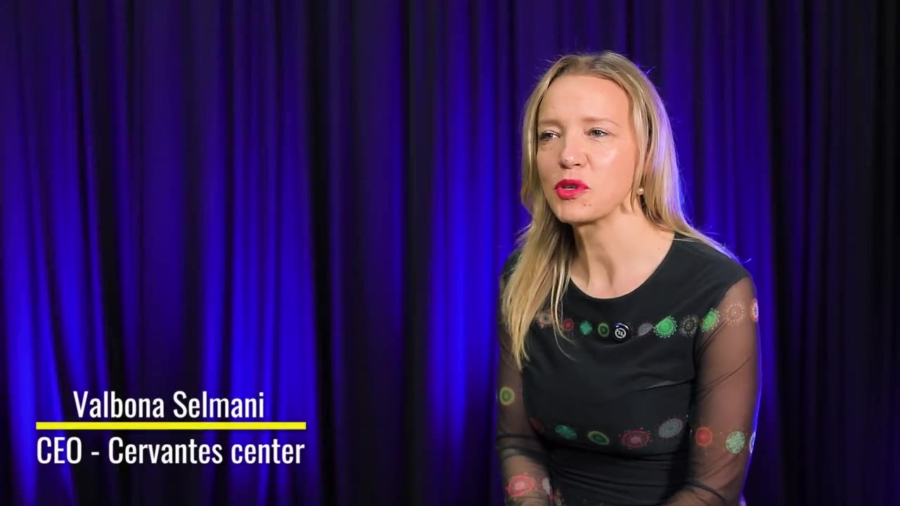 Valbona Selmani, CEO, Cervantes Center