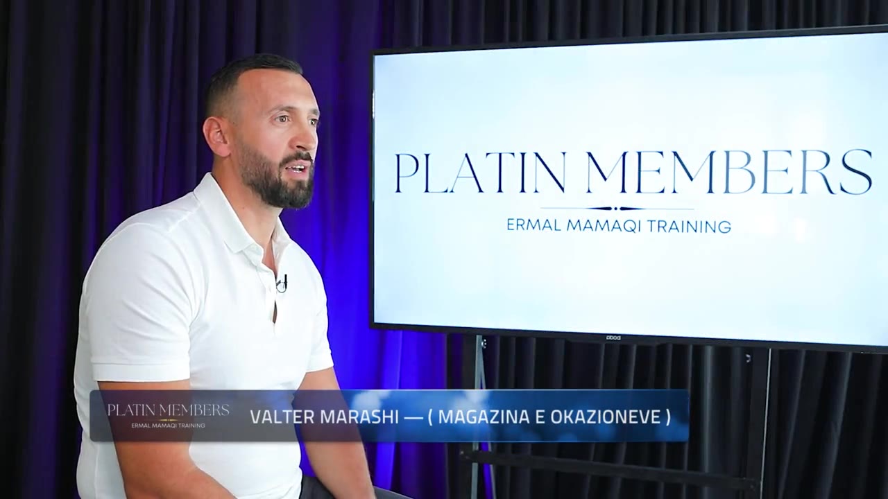 Valter Marashi, Magazina e Okazioneve