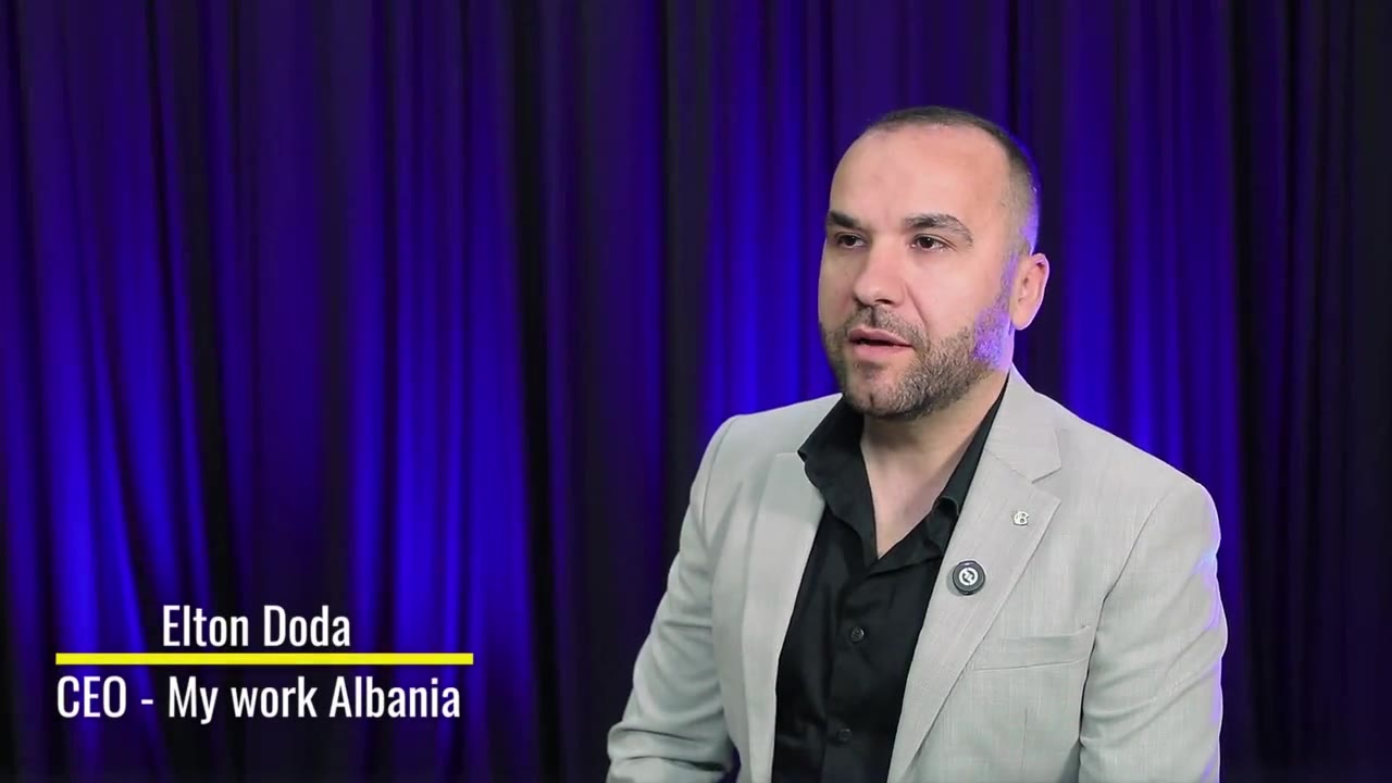 Elton Doda, CEO, My Work Albania