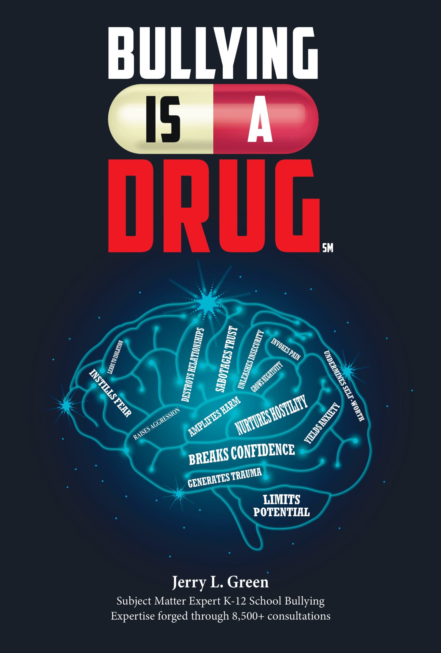 Bullying Is A Drug — book cover by Jerry L. Green