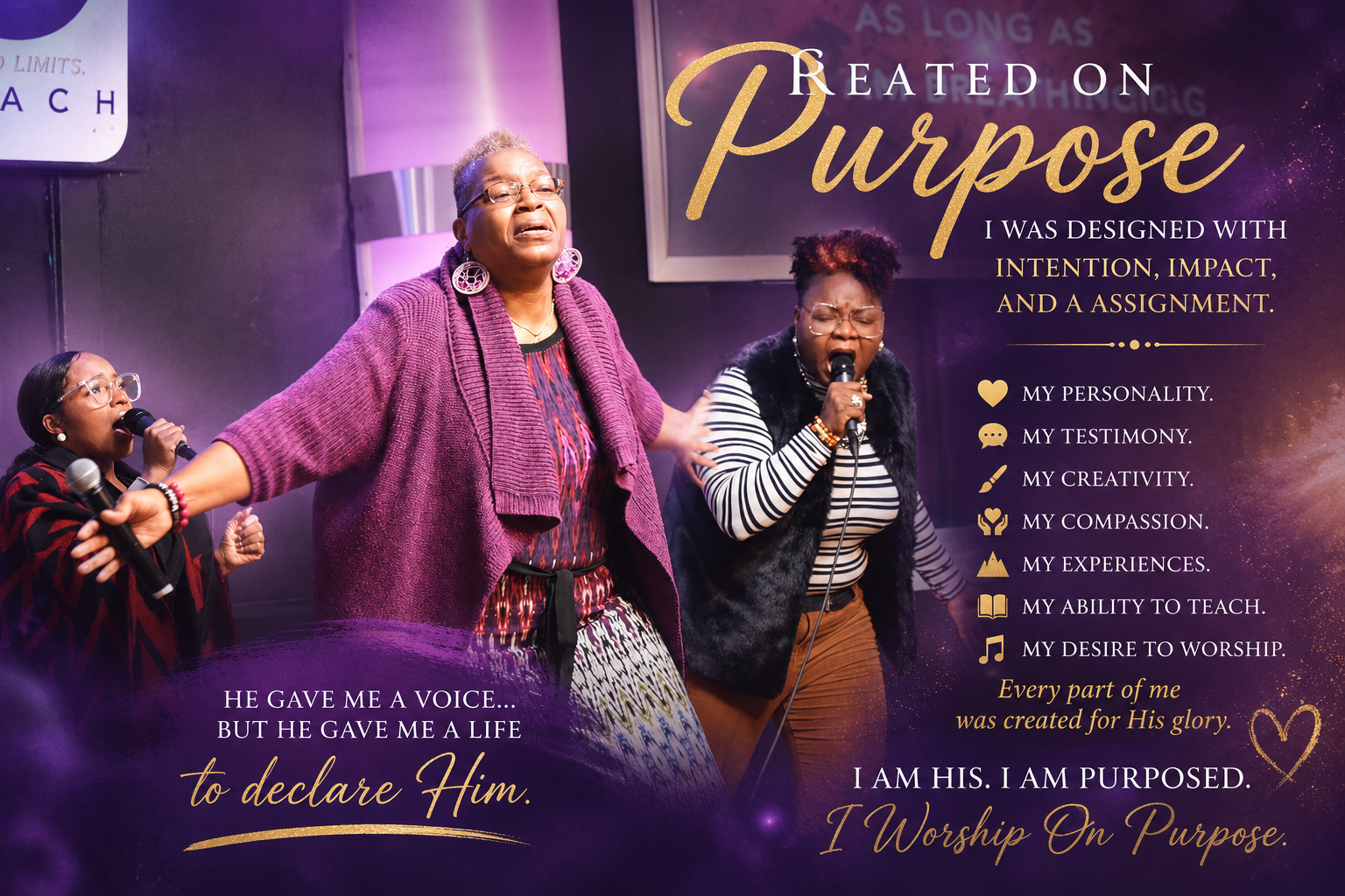 Created for a Purpose Created for a Purpose