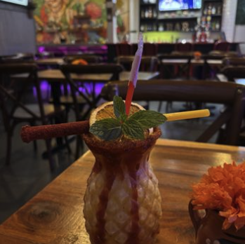 Spicy cucumber margarita