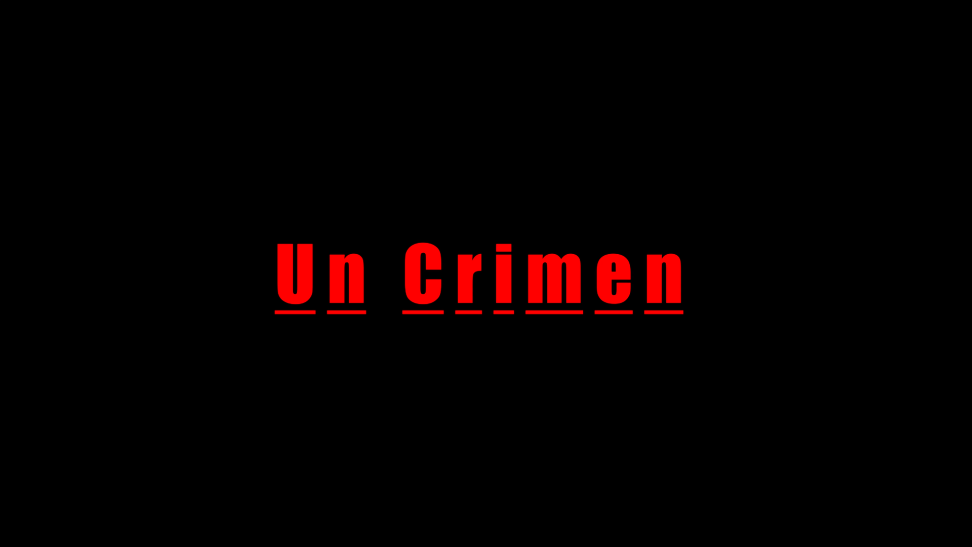 Un Crimen (2026)