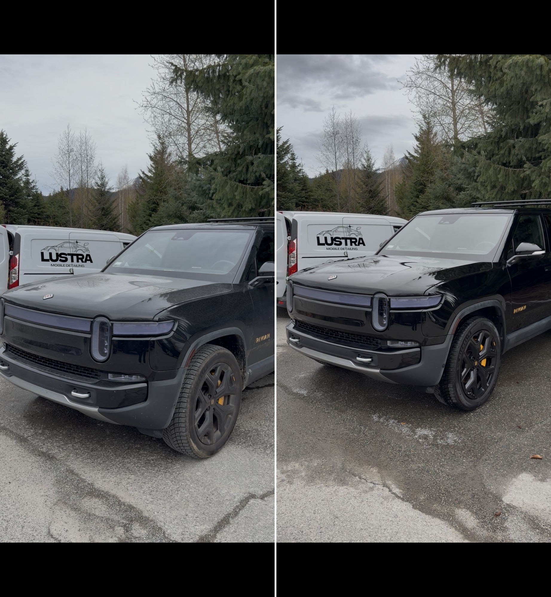 Before & After — Lustra Detail