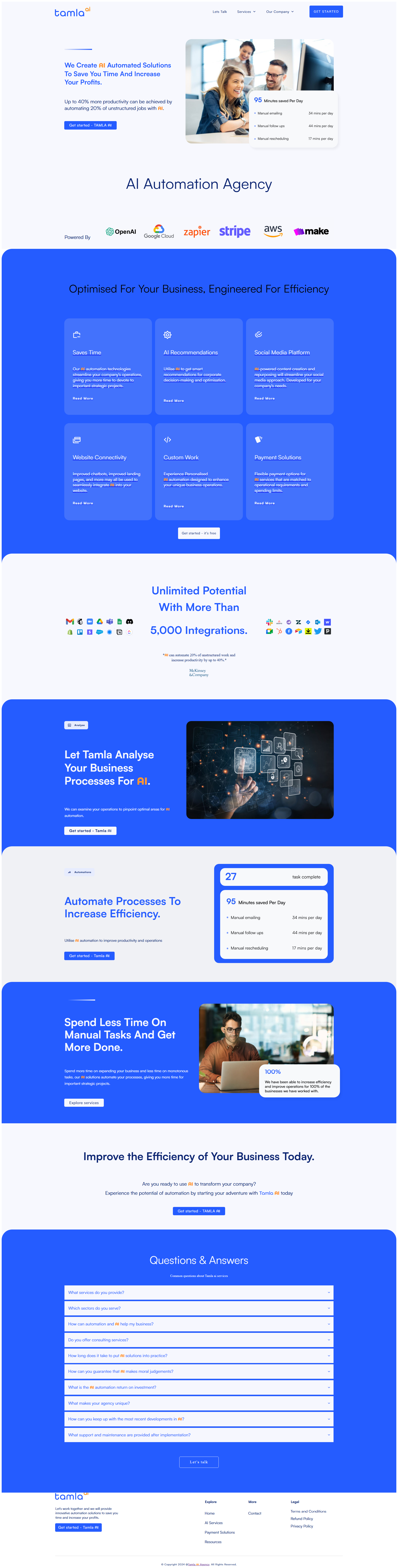 Website design portfolio example