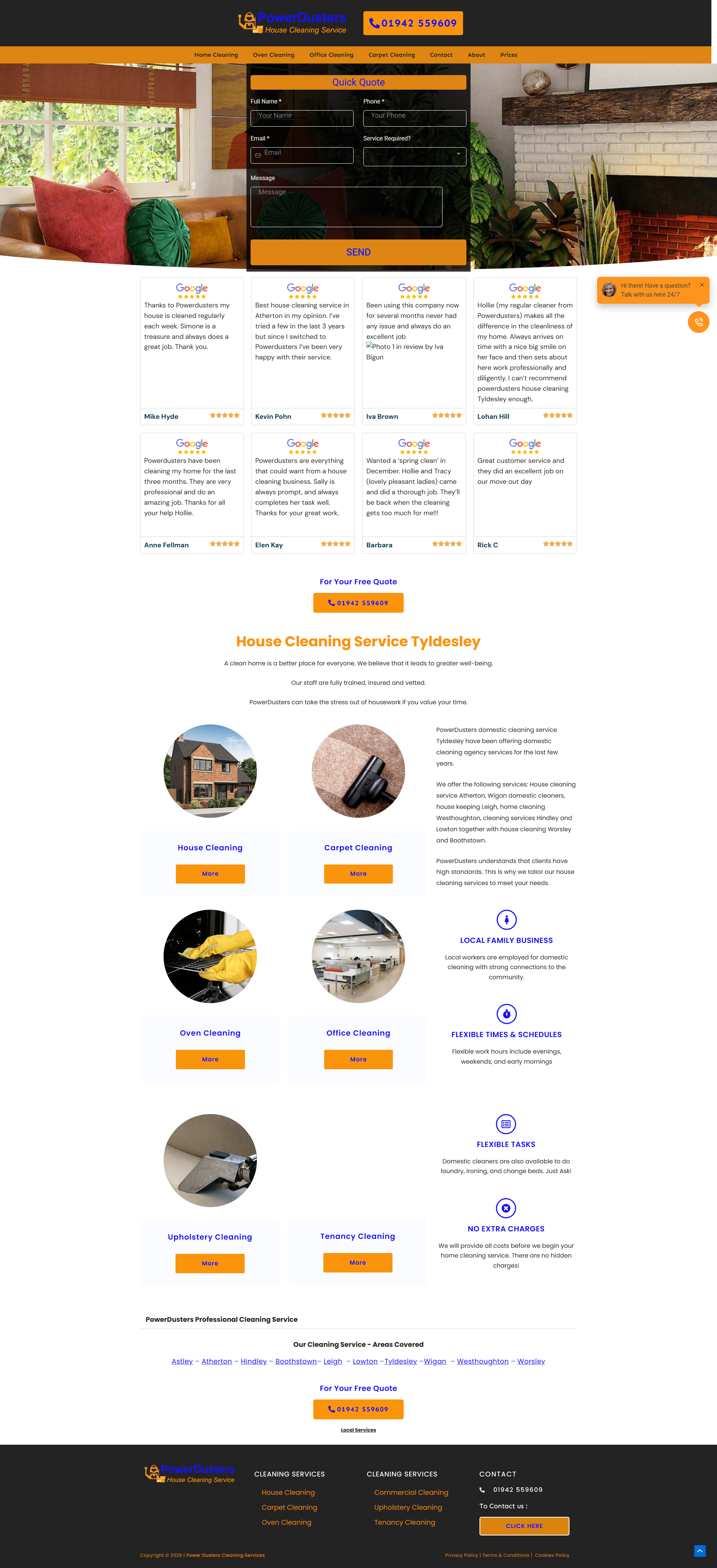 Website design portfolio example