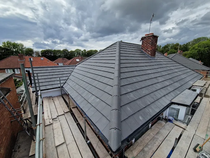 Roof tiles and verge detailing
