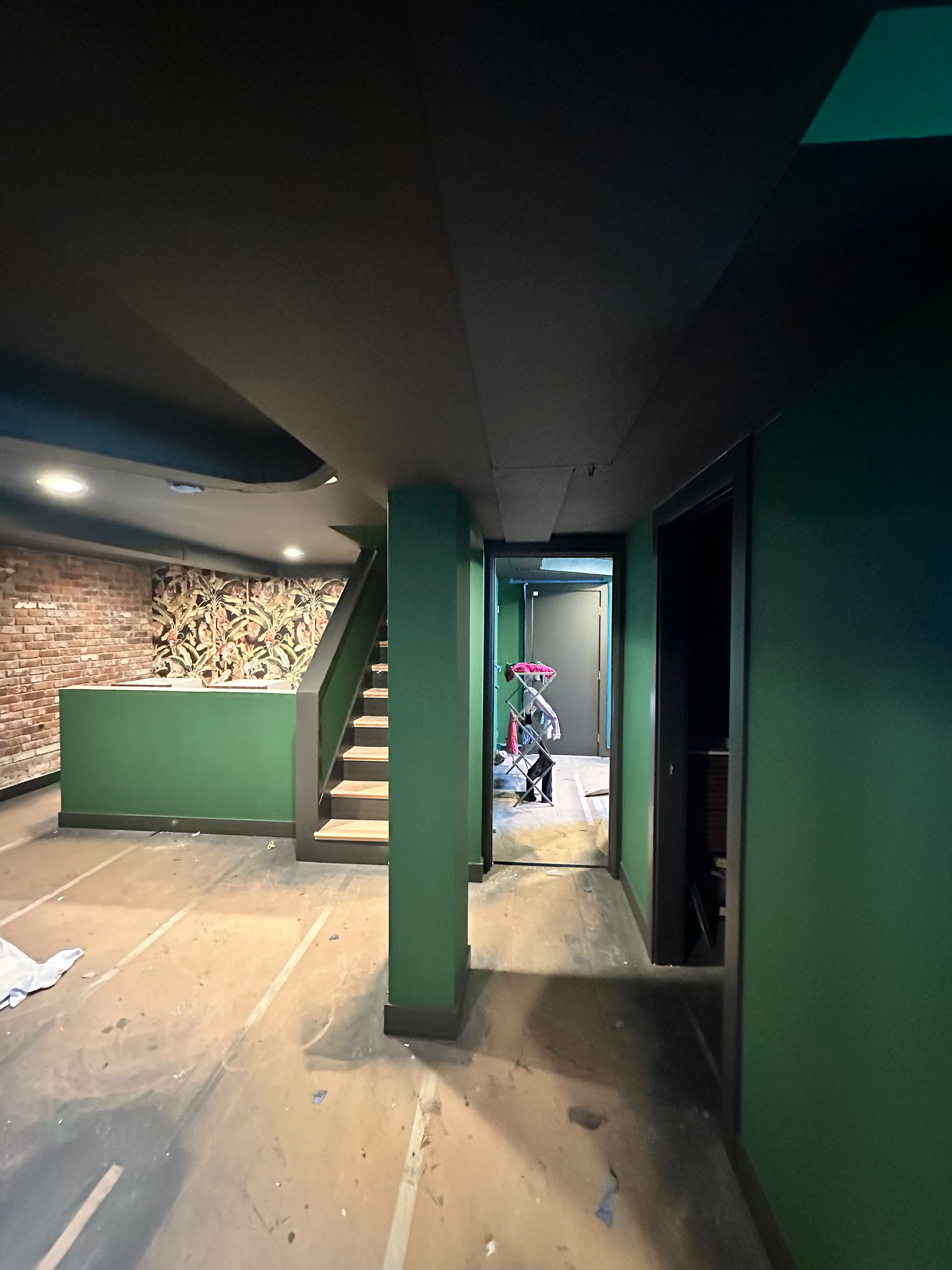 Large completed interior renovation