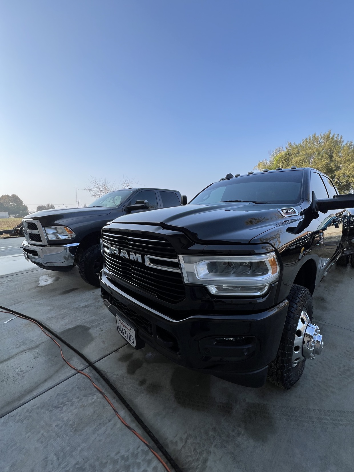 Luxury SUV receiving full car detailing service in Visalia CA