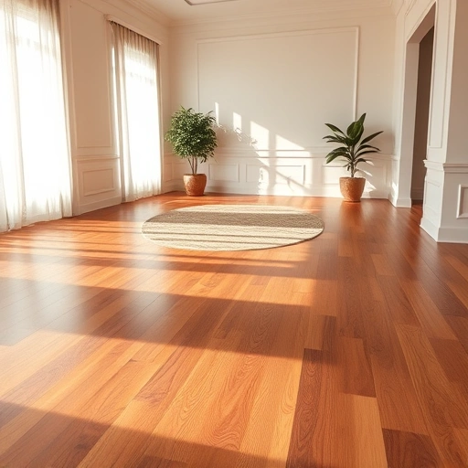 Flooring installation in Westmont IL features hardwood and laminate with natural light enhancing textures and colors.