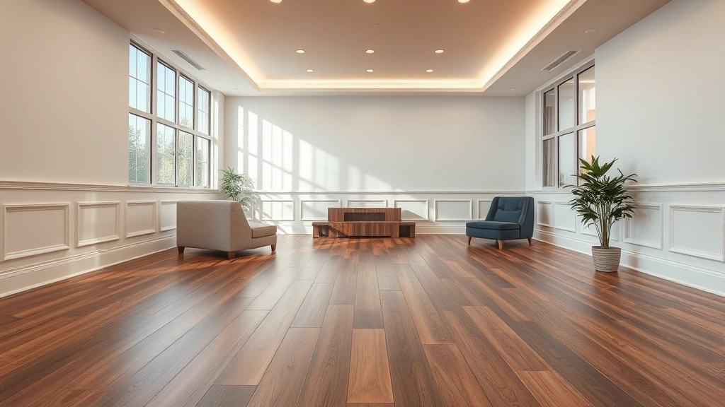 Flooring options showcased in a modern home interior in Naperville, IL.