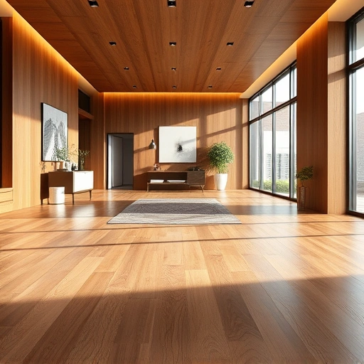 Luxury Vinyl Tile Flooring in a spacious Darien IL interior features warm wood accents and elegant decor.