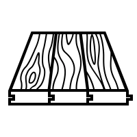 Pictogram of Hardwood Flooring