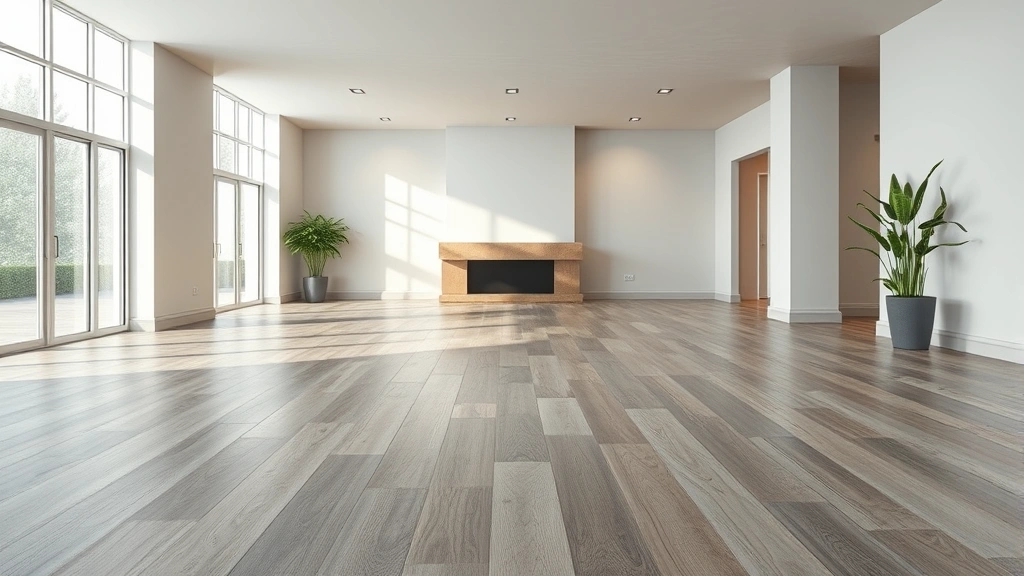 Flooring installation in a modern home in Western Springs, IL.
