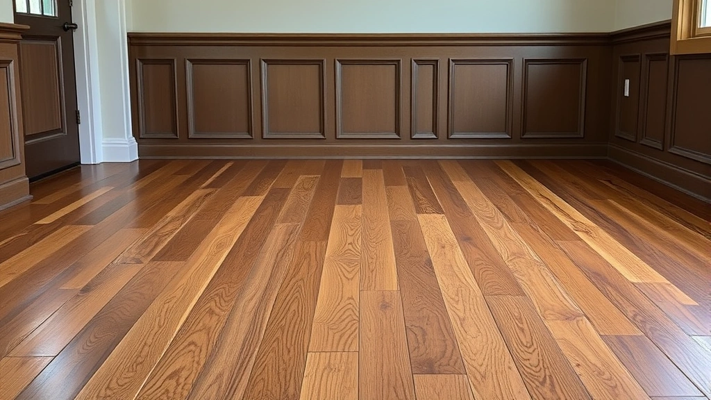 Nail-Down Hardwood Installation projects in Darien IL showcasing beautifully finished floors