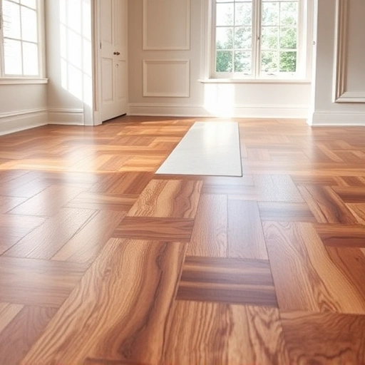 Floor transition strip installation in Darien IL highlighting seamless hardwood and tile connection with elegant design.