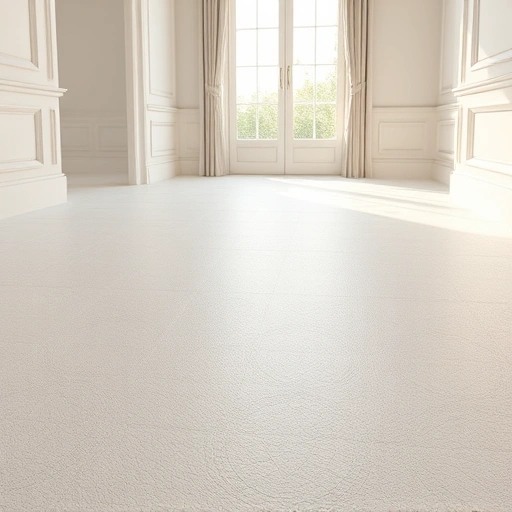 Completed underlayment installation in Darien IL showcasing seamless texture and modern room design with natural light.
