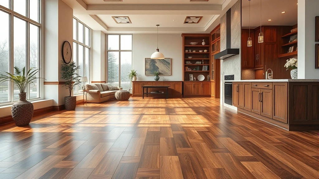 Flooring installation in a modern home setting in Lisle, IL.