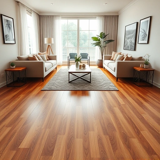 Spacious living room in Bolingbrook IL featuring elegant hardwood flooring and modern furniture with natural light.
