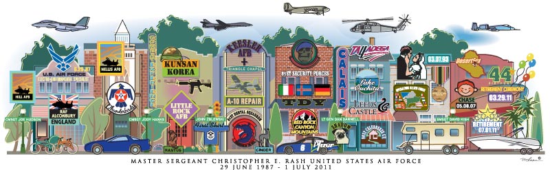 Master Sergeant Air Force retirement tribute