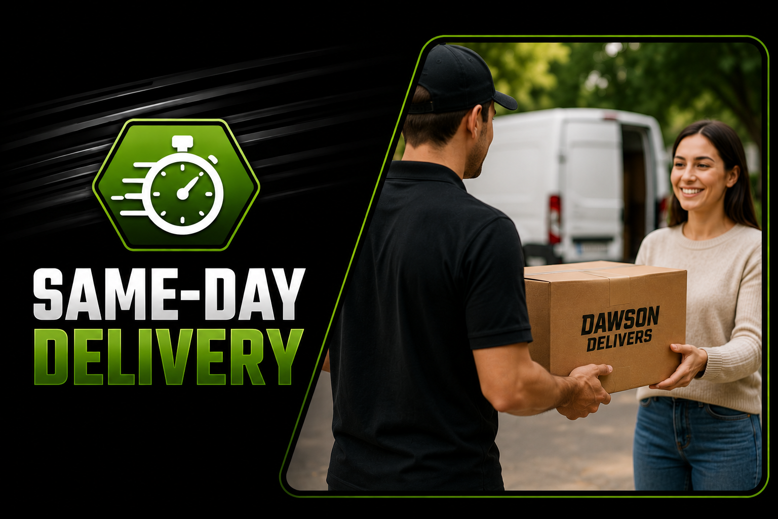 Same-day delivery operations hub