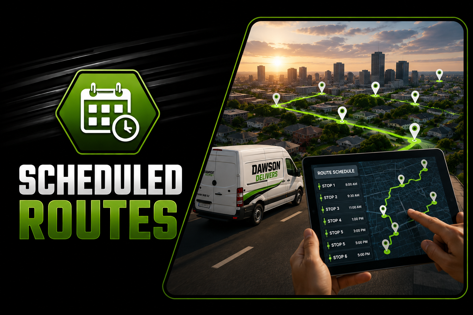 Same-day delivery operations hub