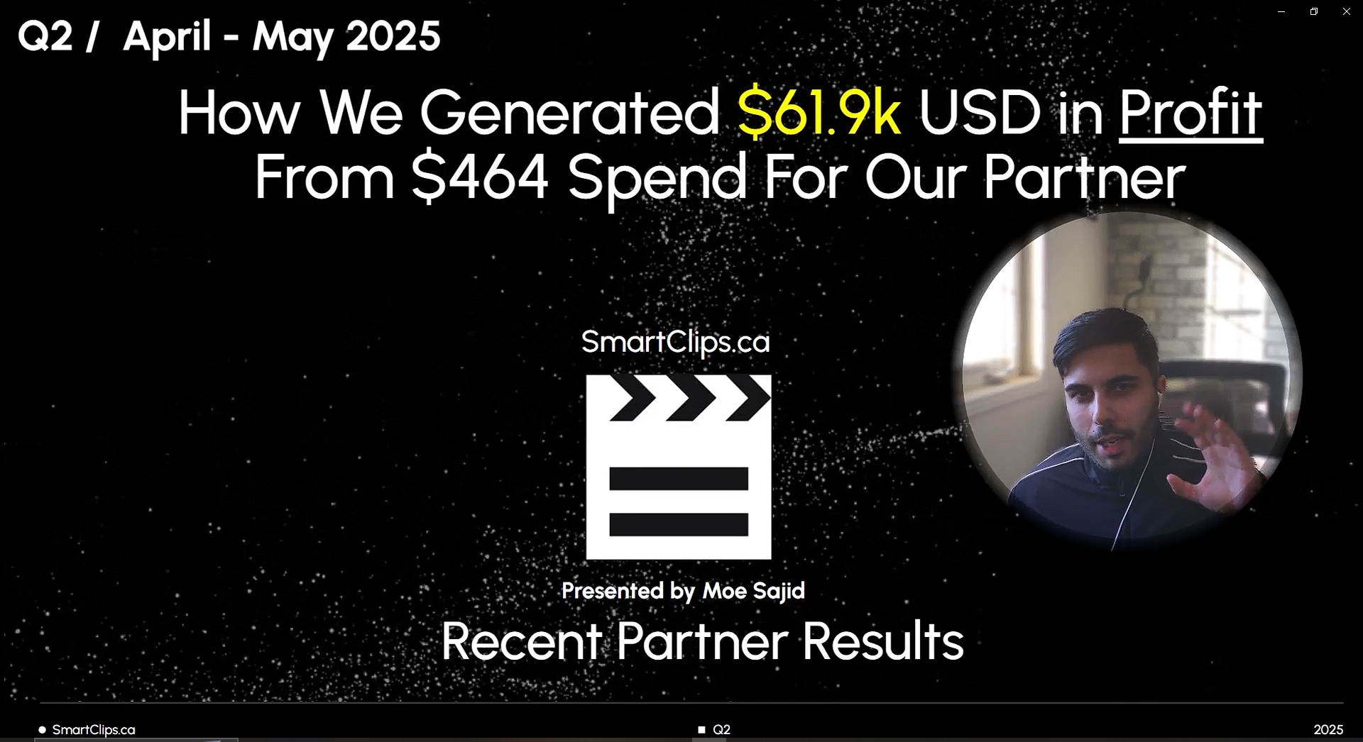 $61.9k profit in April result