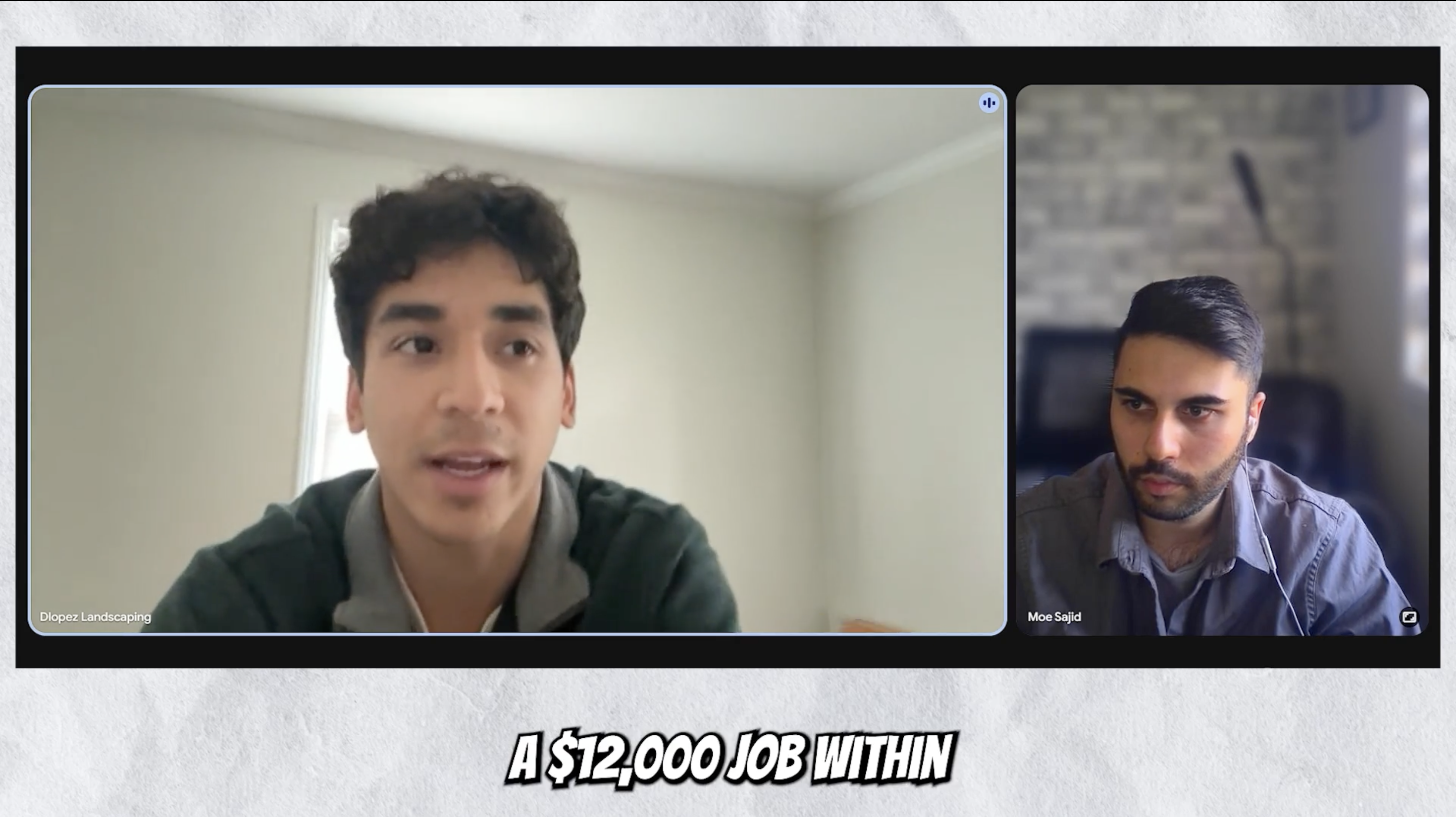 Diego - DLopez Landscaping interview