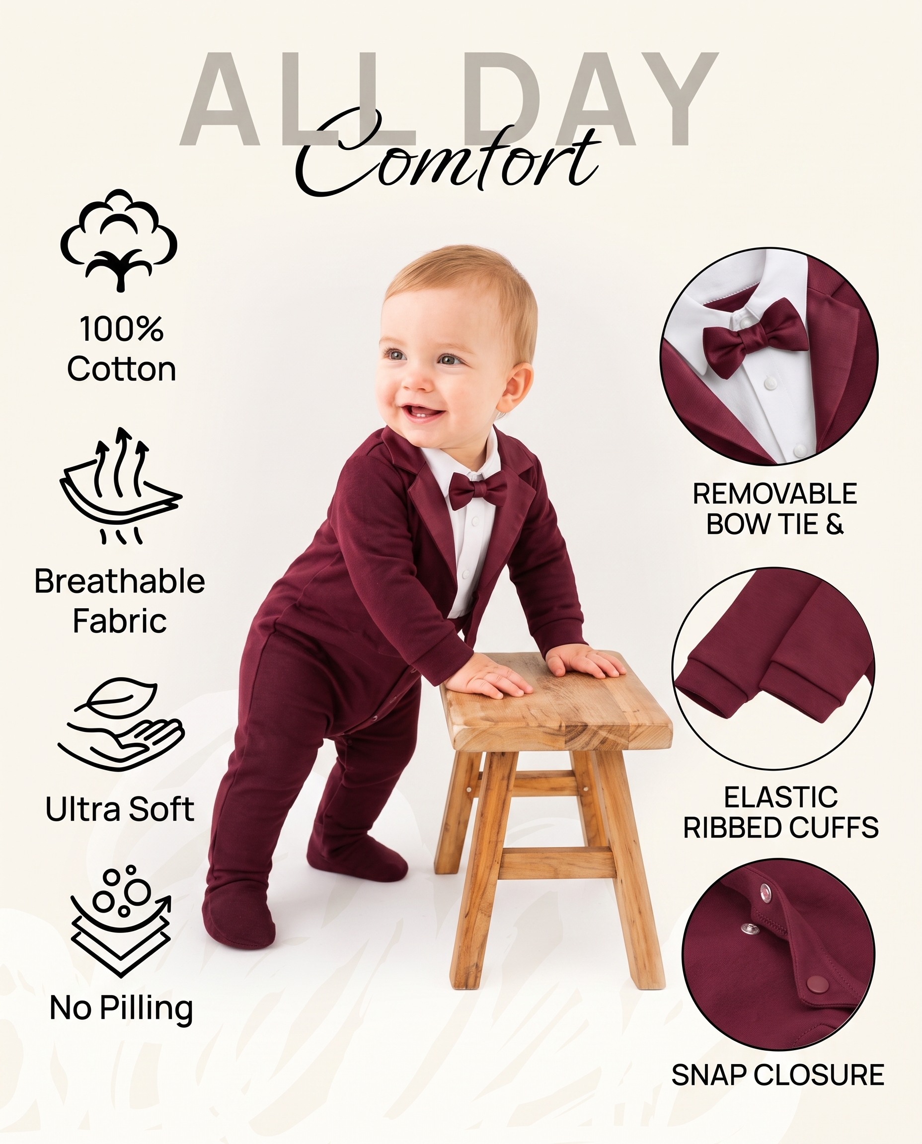 ALL DAY Comfort — FozyKids product features