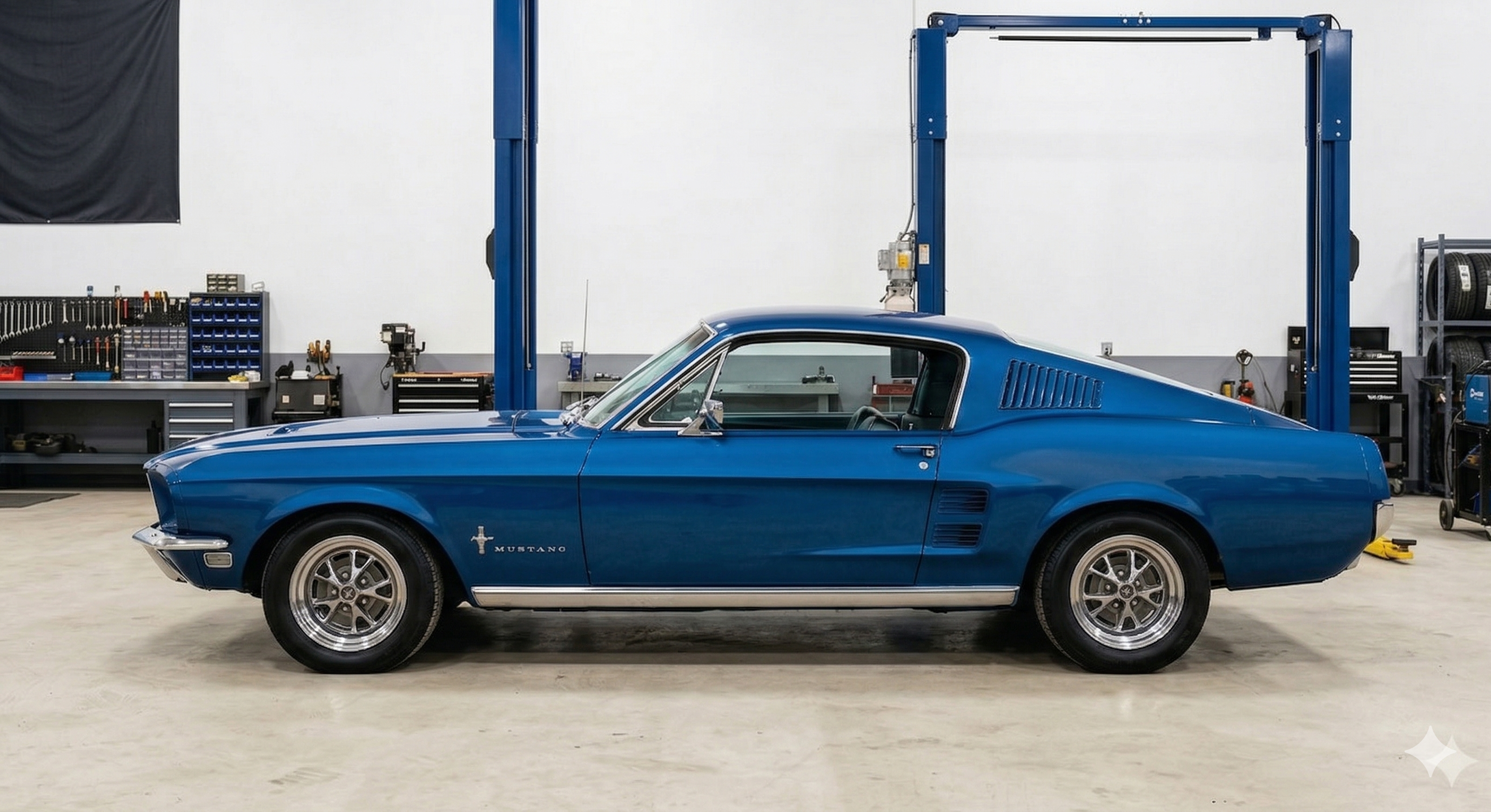 Classic Mustang Fastback restoration by DG Auto Group
