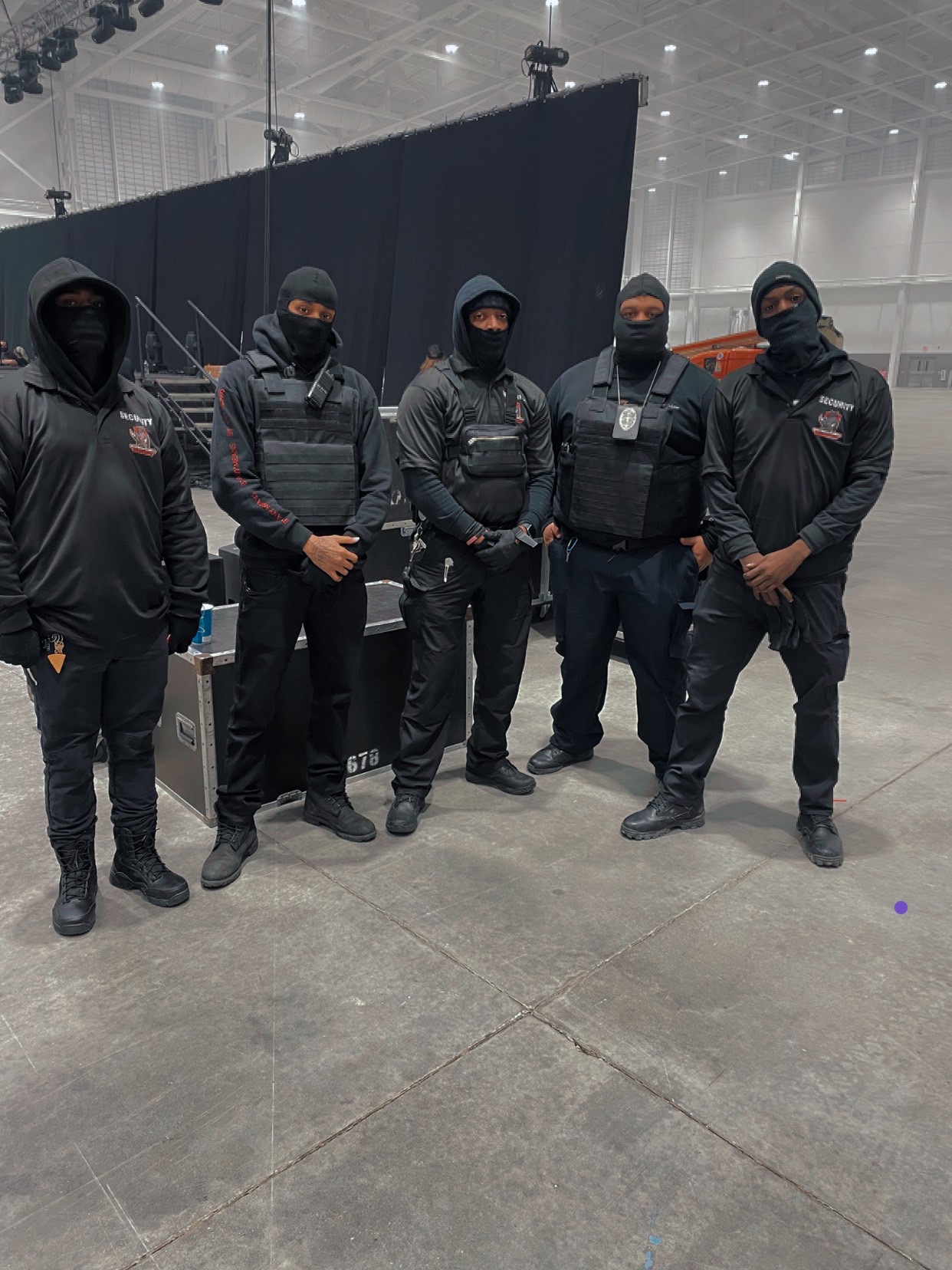 Elite Rhino Security team at a major event venue