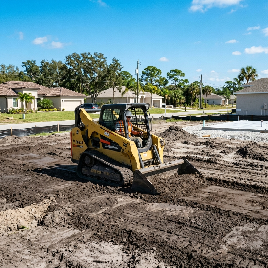 Land Grading in Odessa FL