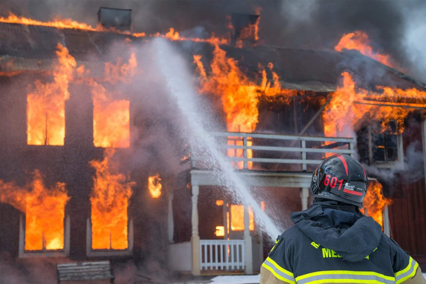 Fire and smoke damage repair and remediation services Coastal Contracting