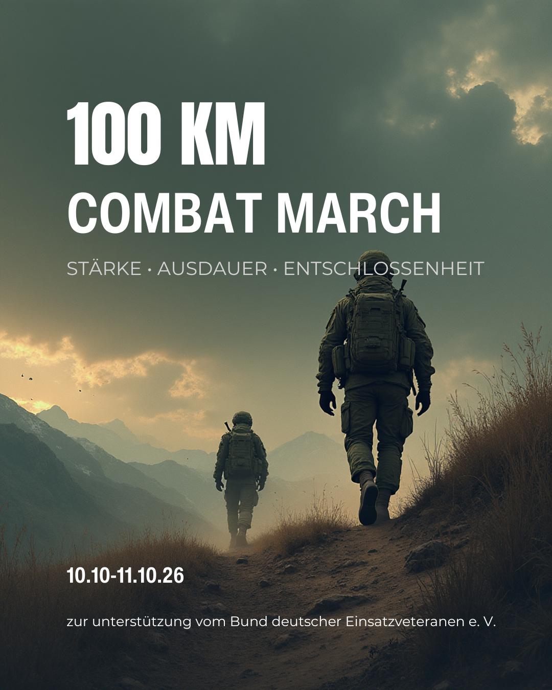100km Combat March – Stärke, Ausdauer, Entschlossenheit