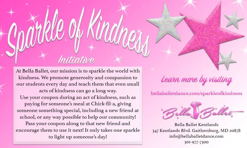 Bella Ballet Sparkle of Kindness