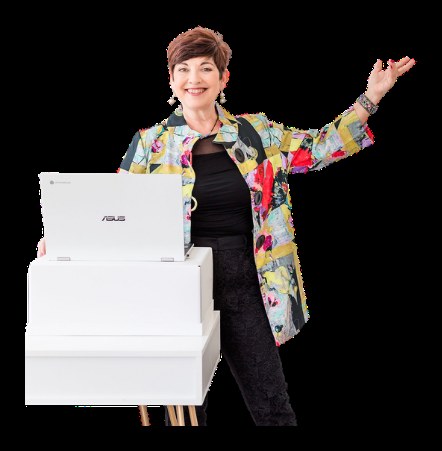 MaryAnn speaking at a workshop