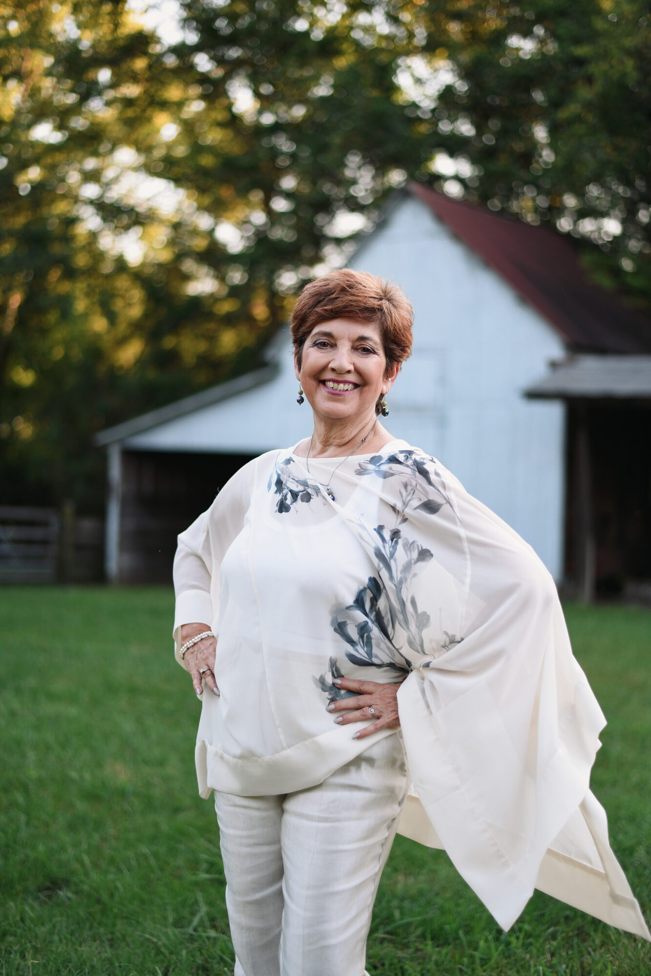 MaryAnn Molloy, confident and ready to energize a group