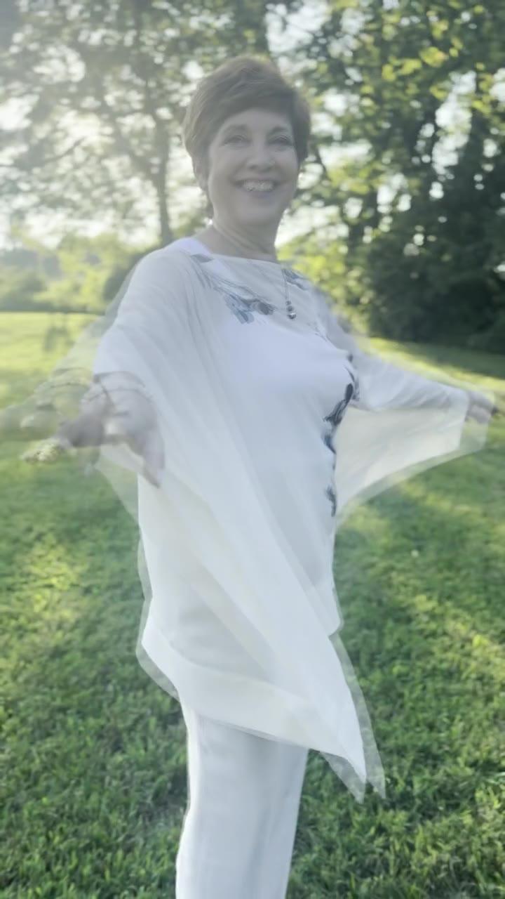 MaryAnn Molloy in motion outdoors