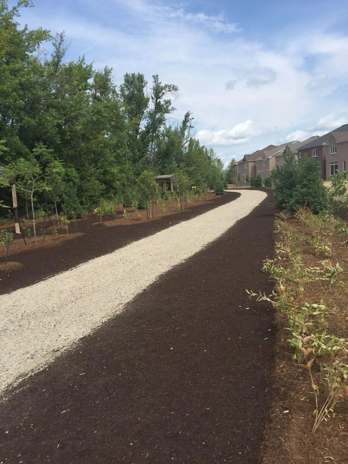 Asphalt, crushed limestone, and gravel recreational trails plus elevated boardwalks for parks, conservation areas, and communities.