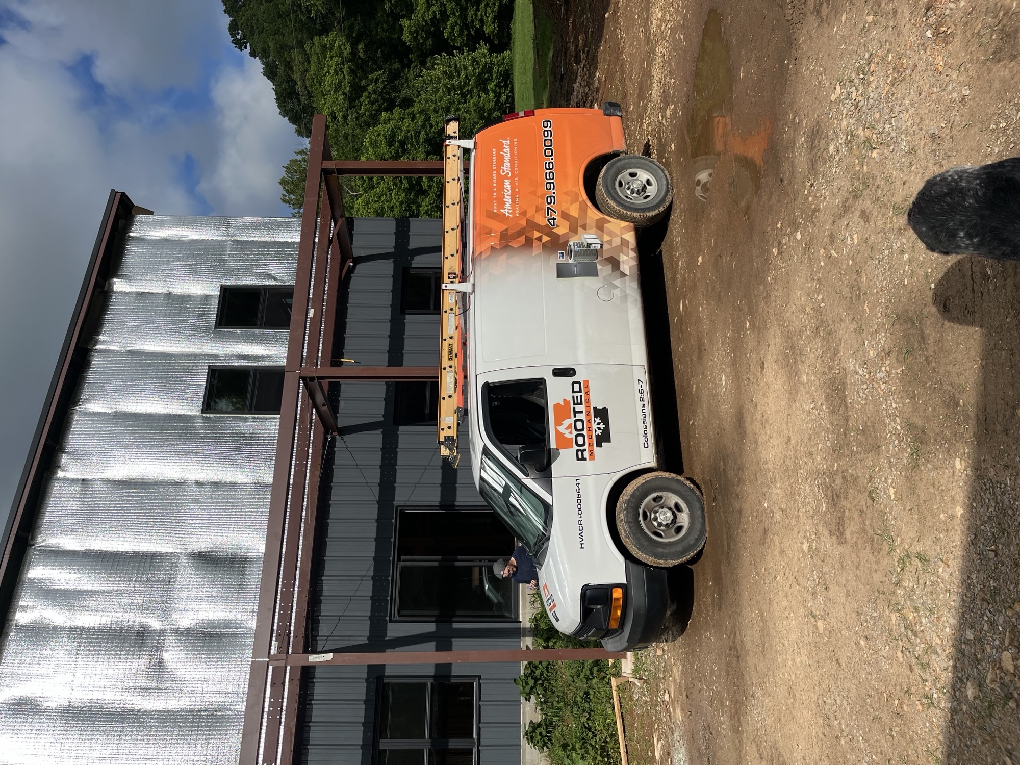 Rooted Mechanical technician parked in Northwest Arkansas