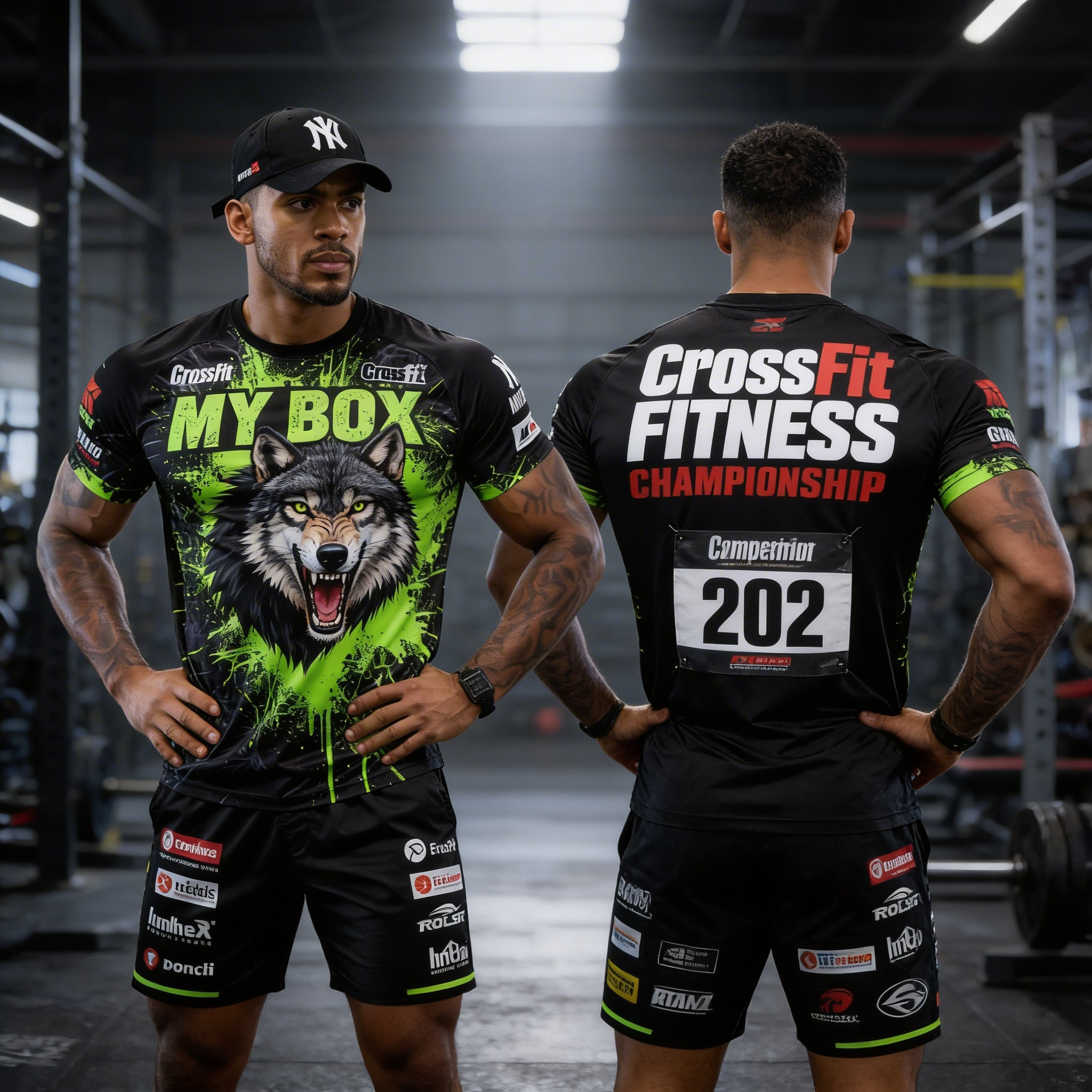 Camiseta poliéster sublimada CrossFit