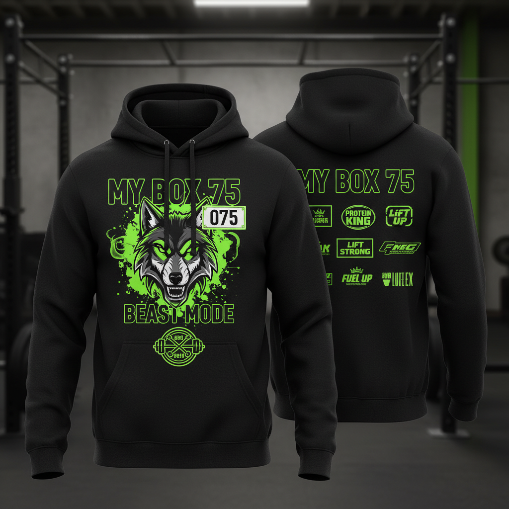 Sudadera Canguro CrossFit